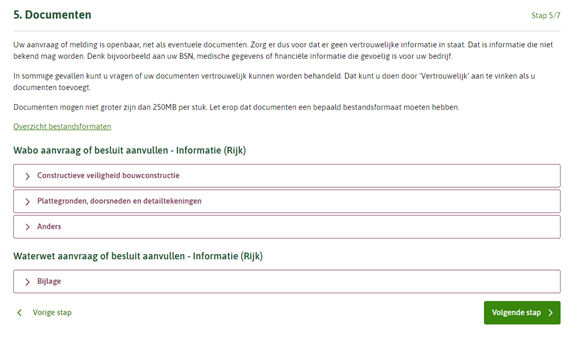 Stap 5 Bijlagen